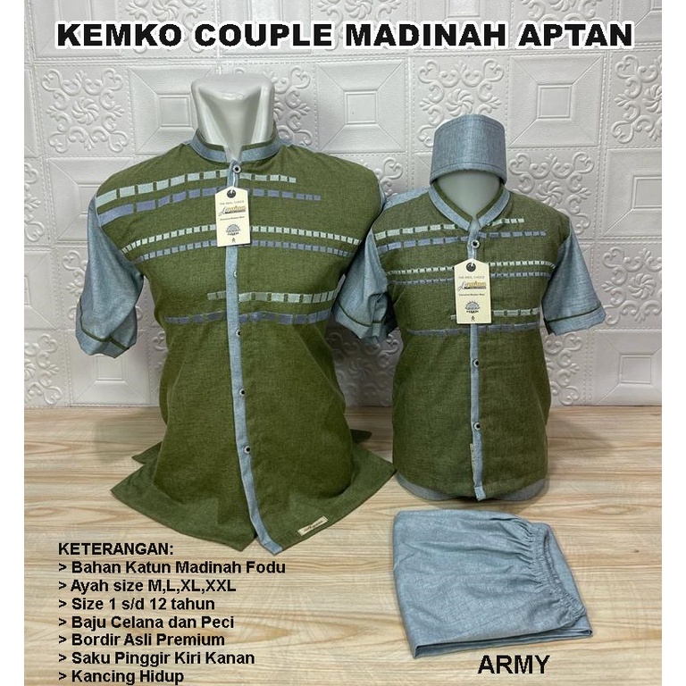 Baju Koko Anak Dan Ayah Couple Terbaru AGNINA