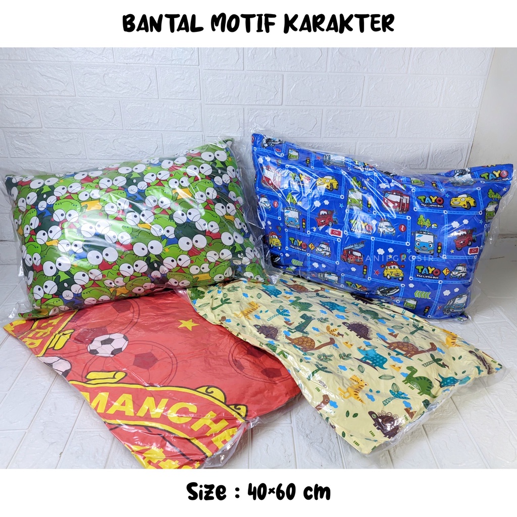 BANTAL dan GULING PUTIH dan KARAKTER | Bantal dan Guling MURAH