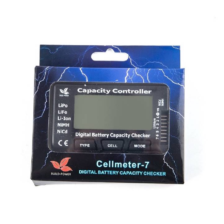 Cellmeter 7 Digital Battery Capacity Checker Controller Tester