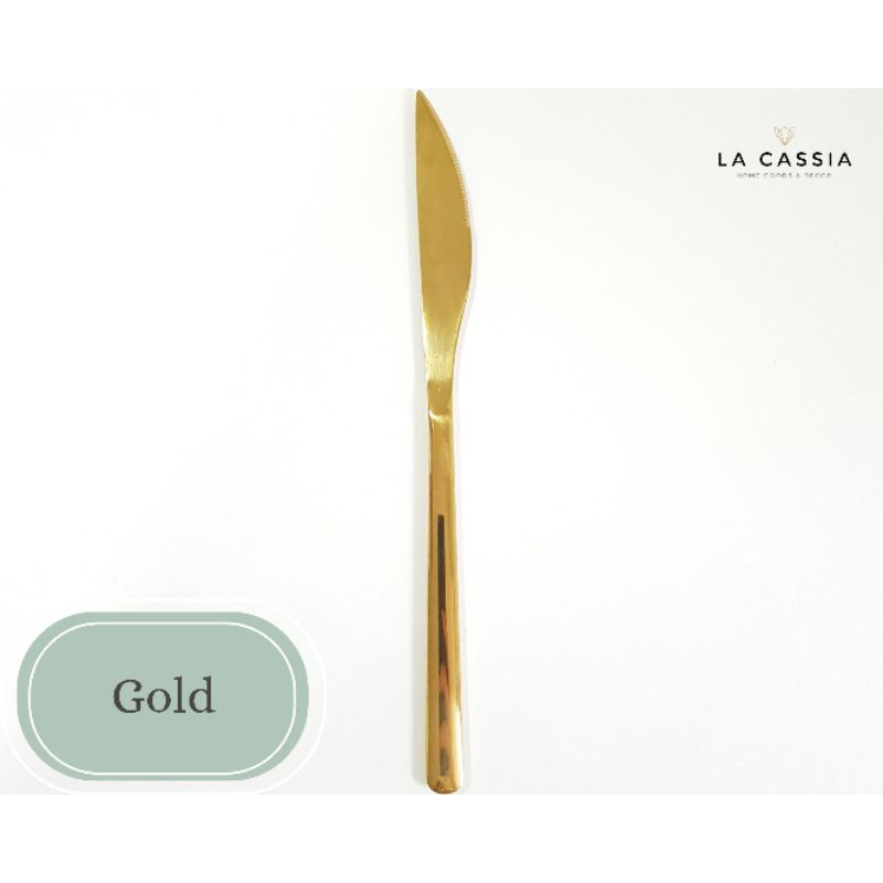 LA CASSIA Pisau Stainless Steel Korea Pisau Makan High Quality Food Grade SS420