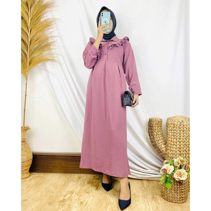 Benang Raja Gamis Cringkle Mola