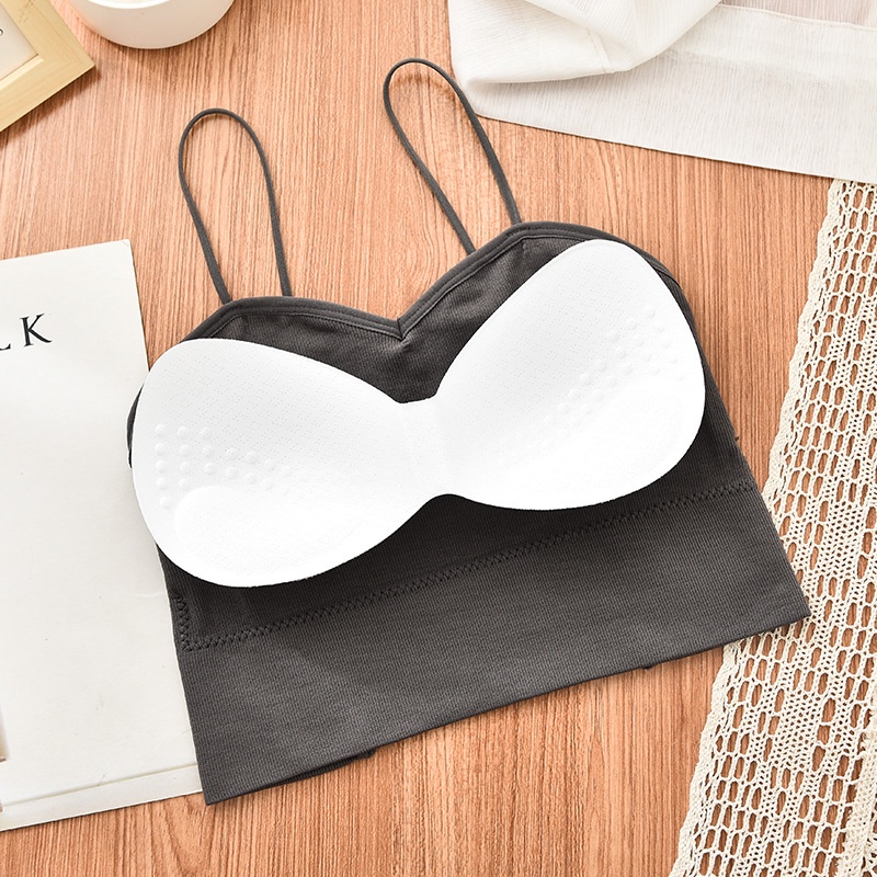 DSM Bra Wanita 6592 Bh Crop Top Ala Korea Pakaian Dalam Wanita Bra Fashion Tali Kecil Cup