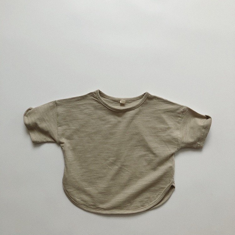 BabyGo Baju Kaos Bayi Korea Basic Oversize / Baju Bayi Perempuan [SNI] 100% cotton