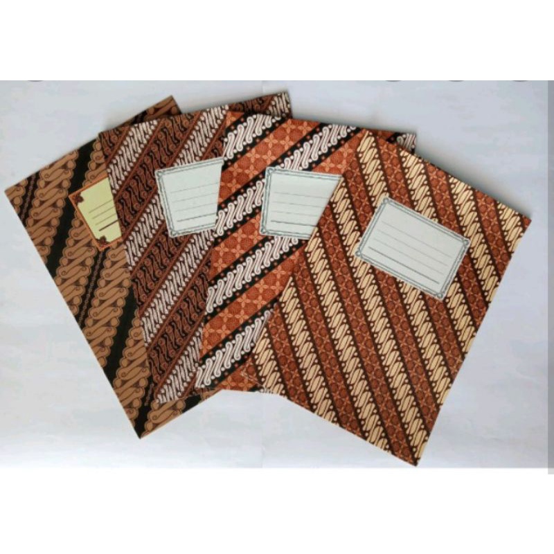 

stop map batik ukuran F4 bahan kertas (30grm)