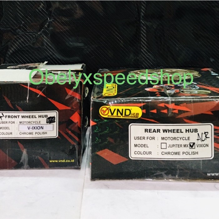 Ori Tromol Set Vnd Vixion Old (Depan & Belakang)