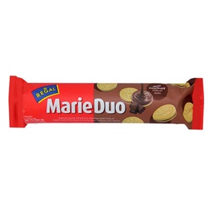 

REGAL BISKUIT SANDWICH MARIE DUO CHOCOLATE PCK 100g