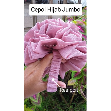 IKAT RAMBUT CEPOL MAWAR CEPOL HIJAB JUMBO
