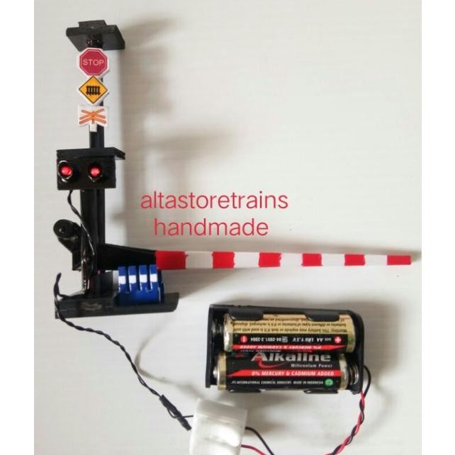 MUST HAVE MINIATUR PALANG PINTU KERETA API PJL TERBARU