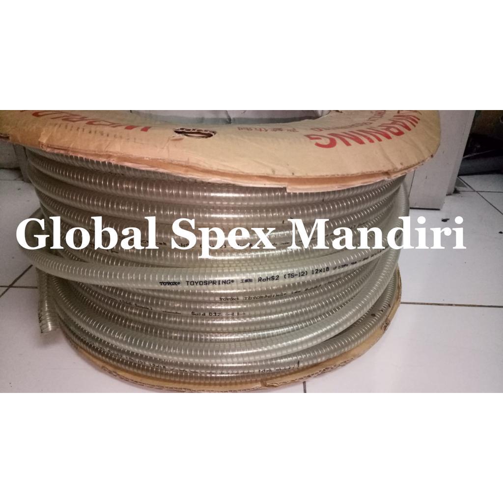 TOYOX SELANG KAWAT SPIRAL 1/2" JEPANG TOYOSPRING TS12 JAPAN / METER