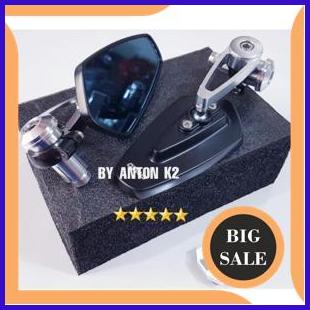 SPION JALU OVAL/BAR END VARIASI MOTOR BEAT KARBU/BEAT ESP ISS/SCOOPY tools n parts 29M4R23