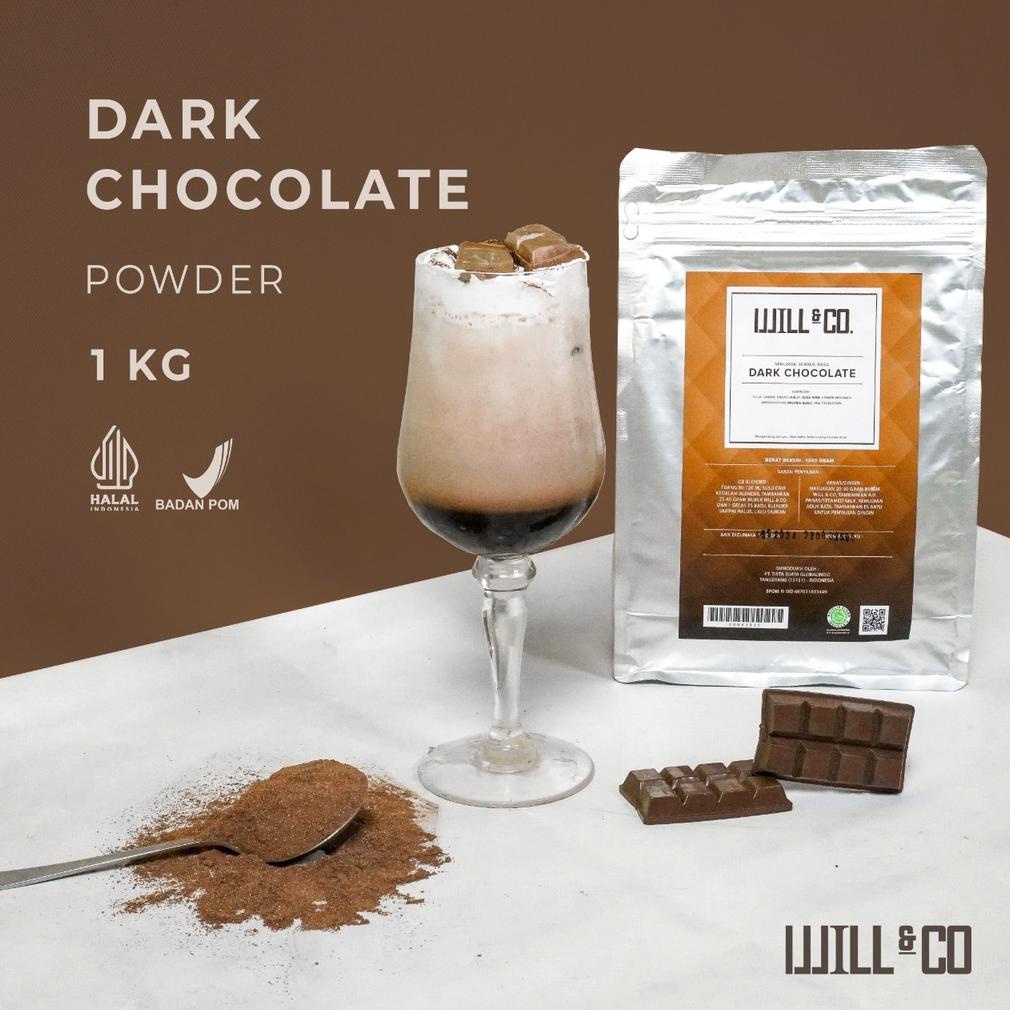 

Will&Co Premium Powder Dark Chocolate 1Kg Olshoppanda_