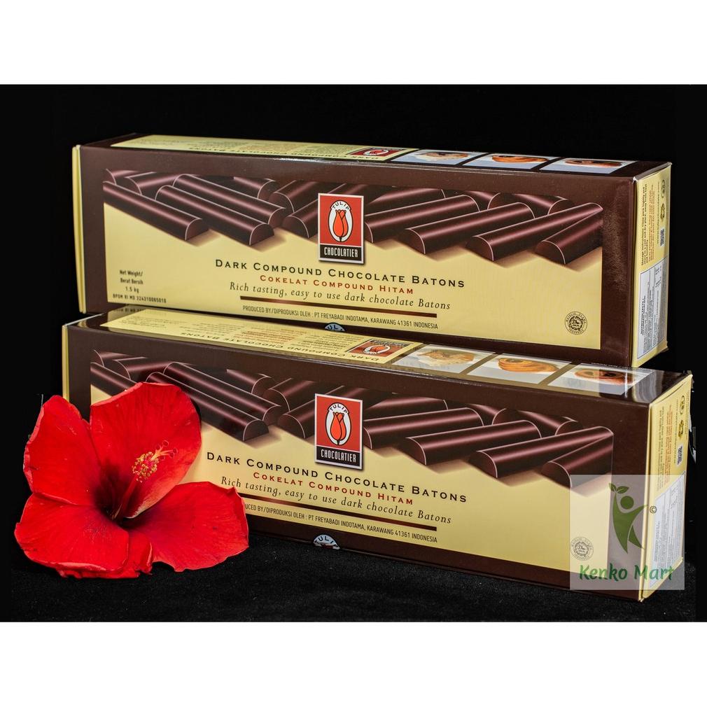 

Tulip Stick Dark Chocolate Compound Batons 1.5 Kg - Coklat Stick Olshoppanda_