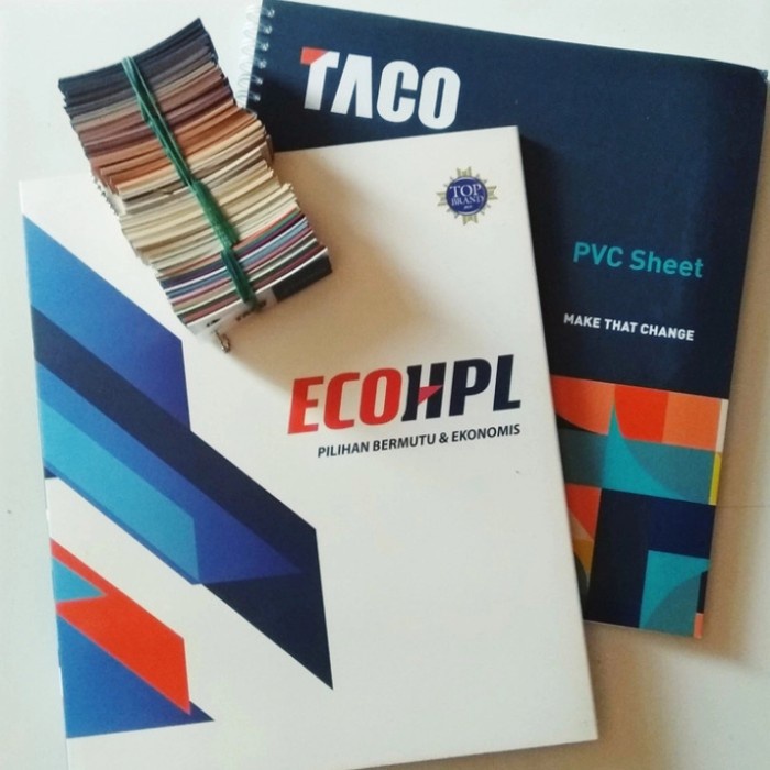 Terlaris Katalog Taco Sheet, Edging Dan Eco