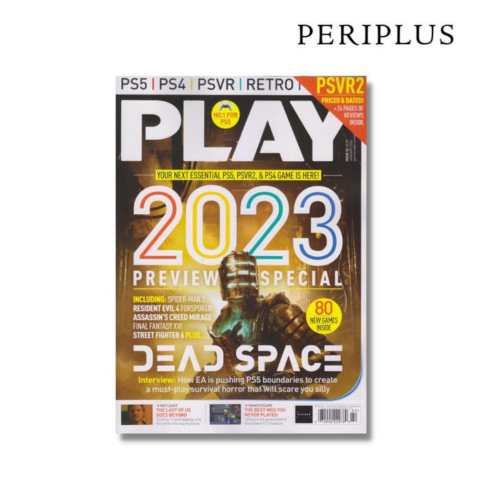 Terlaris Majalah Import - Play (Off Playstation) Magazine Uk Terbaru