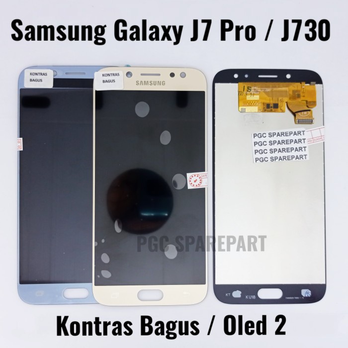 Lcd Lcd Touchscreen Fulset Kontras Bagus Oled 2 - Samsung J7 Pro J730
