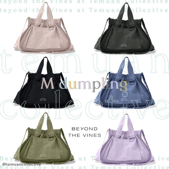 Beyond the Vines M Dumpling | BTV Medium Colourblock Nylon Bag
