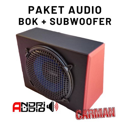 FREE ONGKIR PAKET COMBO SPEAKER SUBWOOFER 12 INCH CARMAN CM 1278 PLUS BOX 12 INCH FREE ONGKIR