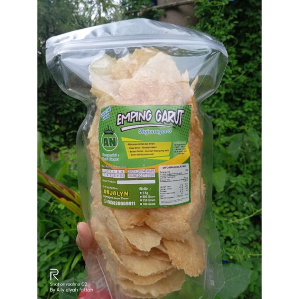

Ready stok emping garut matang 120 gr/siap makan