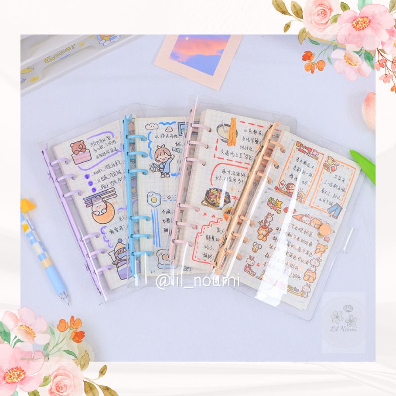 

Binder Transparan Ring Warna