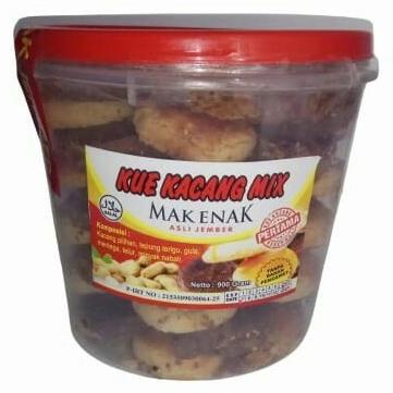 

Mak Enak / Makenak Kue Lebaran / Kue Kering Kucang / Kue Kacang Mix