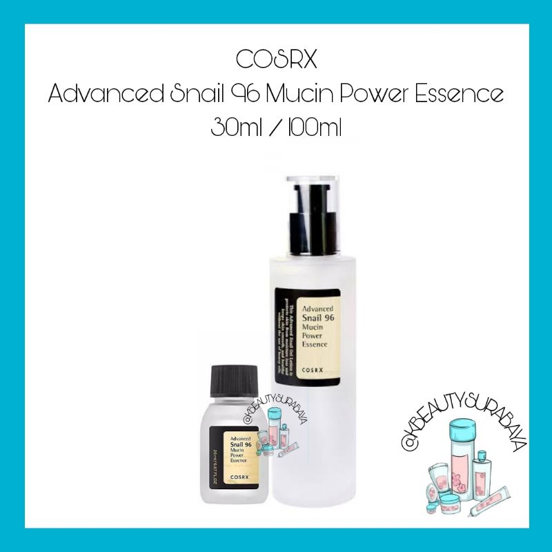 (BPOM) COSRX Advanced Snail 96 Mucin Power Essence