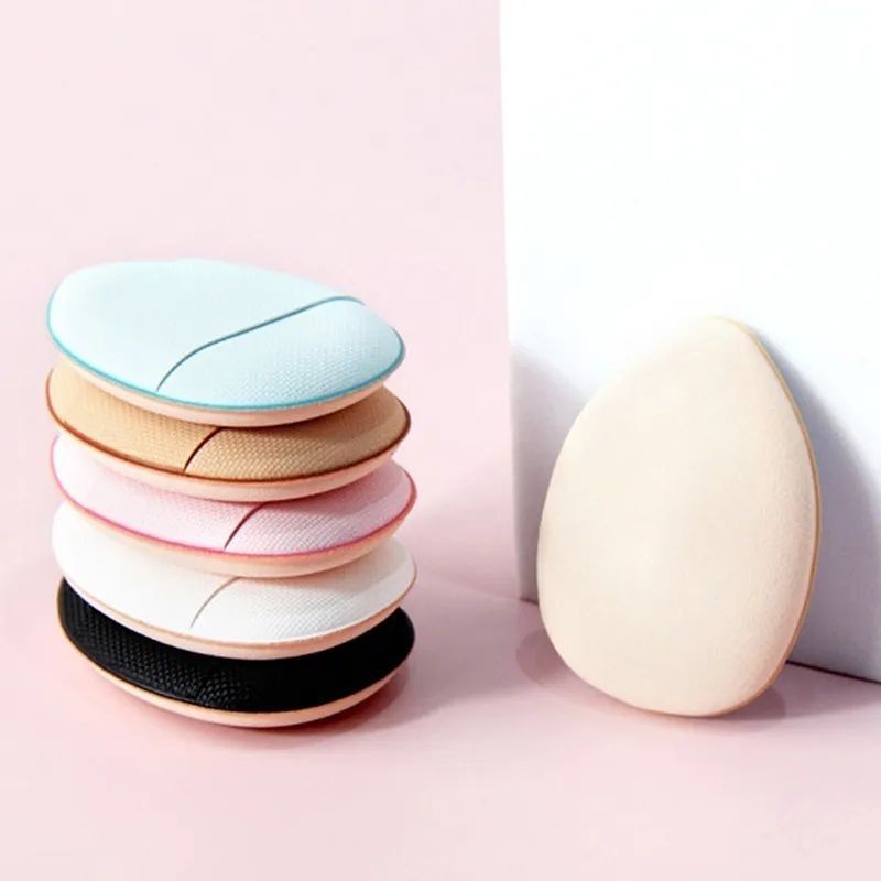 finger puff ukuran mini makeup sponge kosmetik thumb air cushion concelear stabilo