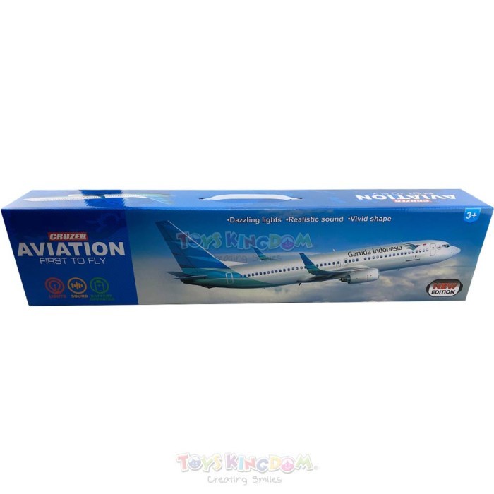 DISKON SPESIAL MAINAN ANAK PESAWAT TERBANG CRUZER AVIATION LIGHT SOUND BESAR PLANE TERMURAH