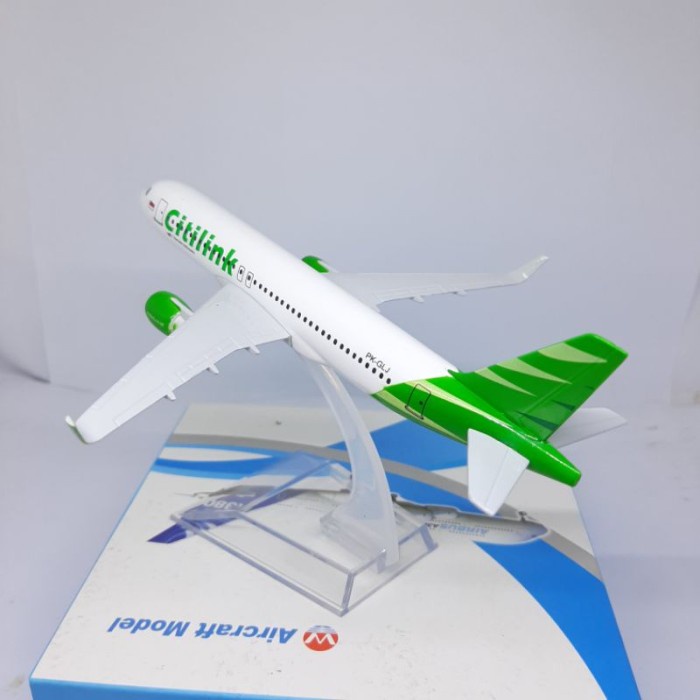 PROMO TERLARIS DIECAST MINIATUR PESAWAT TERBANG BOEING CITILINK REPLIKA TERBARU