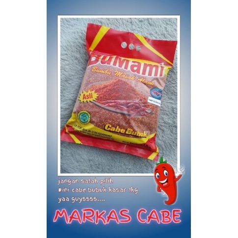 

BuMami Cabebubuk kasar (Flakes) kemasan 1kg