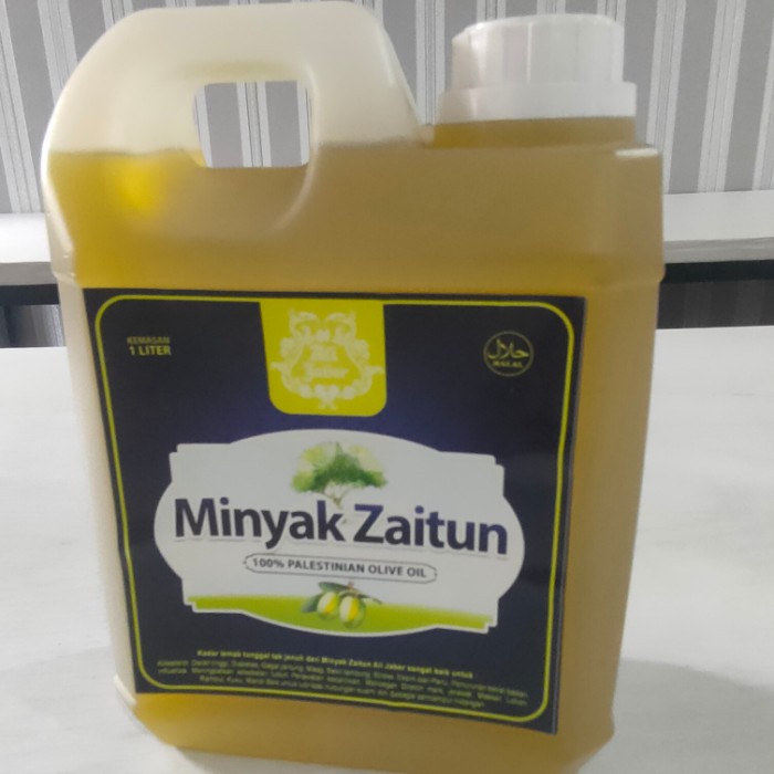 Terlaris Minyak Zaitun Palestine By Syekh Ali Jaber 1 Liter Virgin Olive Oil