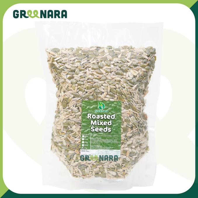 

PRODUK ROASTED MIXED SEEDS 1KG (SUNFLOWER SEED & PUMPKIN SEED)