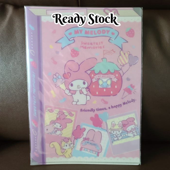 

Terlaris Map Folder A4 Sanrio Original My Melody Book