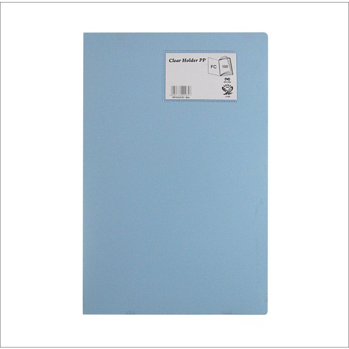 

EAGLE FILES Clear Holder Dokumen Keeper Display Book Map F4 100 PCKT - Orange