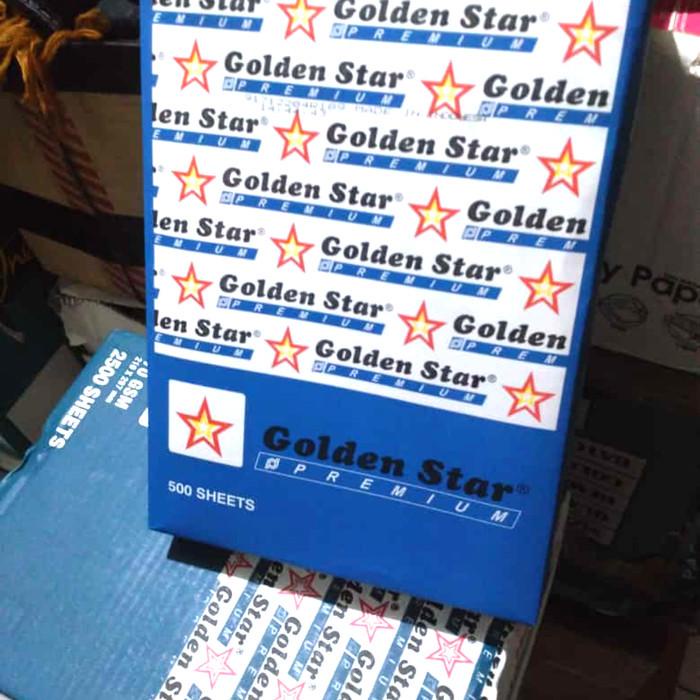 

Kertas HVS A4 70gr Golden Star 1 dus