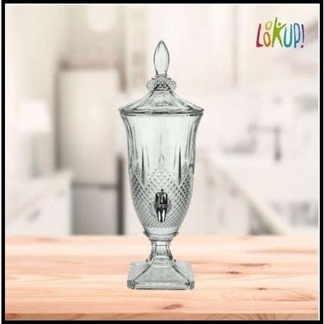 Dispenser Air Minum Kristal Kaca / Glass Baverage Dispenser Marisanapitulu