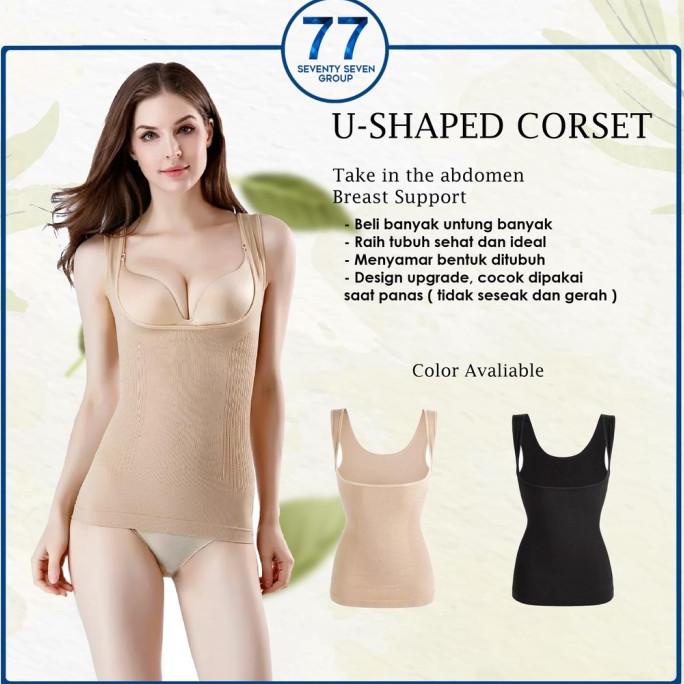 Korset Longtorso Dalaman Kebaya Korset Pelangsing Seamless Tanktop Bra Yayakaa22