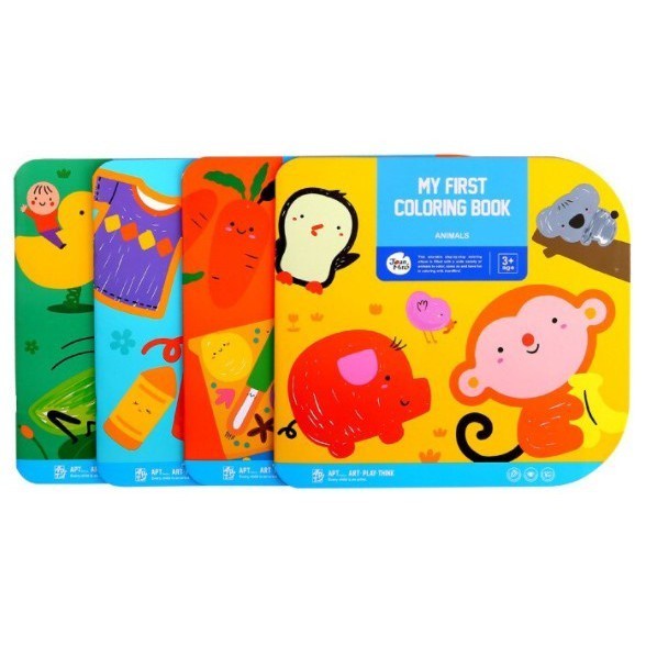 

DN40- Joan Miro My First Coloring Book Bundled Set of 4 buku mewarnai anak KODE 212