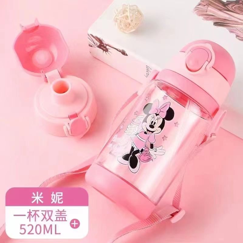 Botol Disney/Botol minum Disney 2 in1