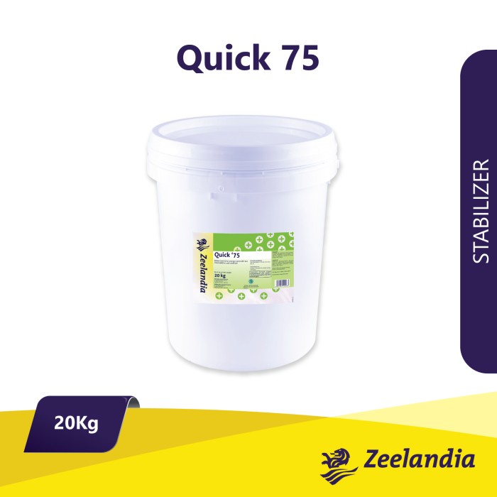 

QUICK 75 20 KG/PAIL