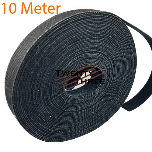 

Terlaris Cord Velcro Kabel Strap Pengikat Perapih Cable Perekat 10 Meter Cord Holder