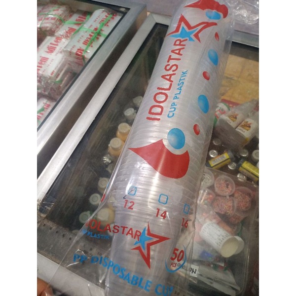 Cup Idolastar Ukuran 10/12/14/16 HARGA SAMA