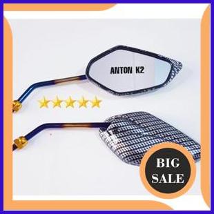 KACA SPION CARBON VARIASI MOTOR JUPITER/JUPITER MX/MX NEW 135/MX KING suku cadang 29M4R23