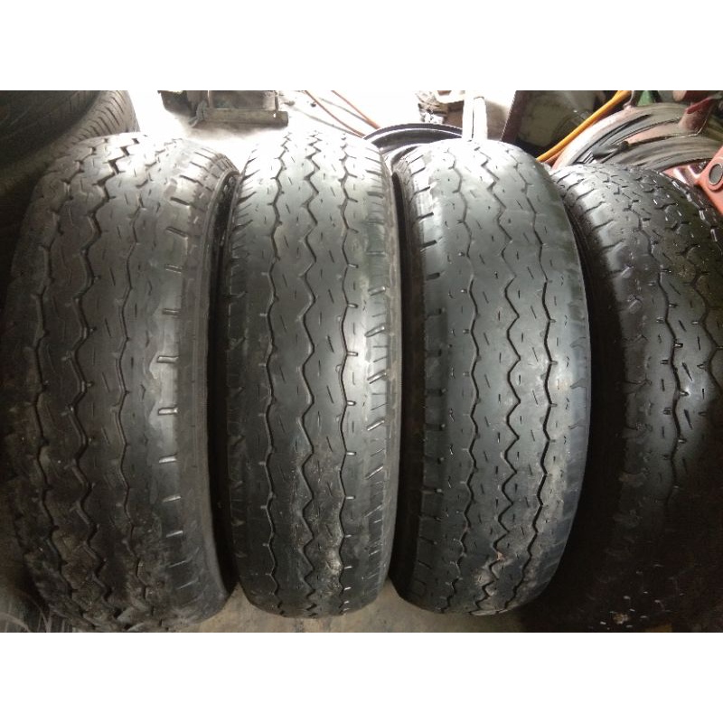 ban second muatan dunlop lt5 165R13 muatan tubbles termurah