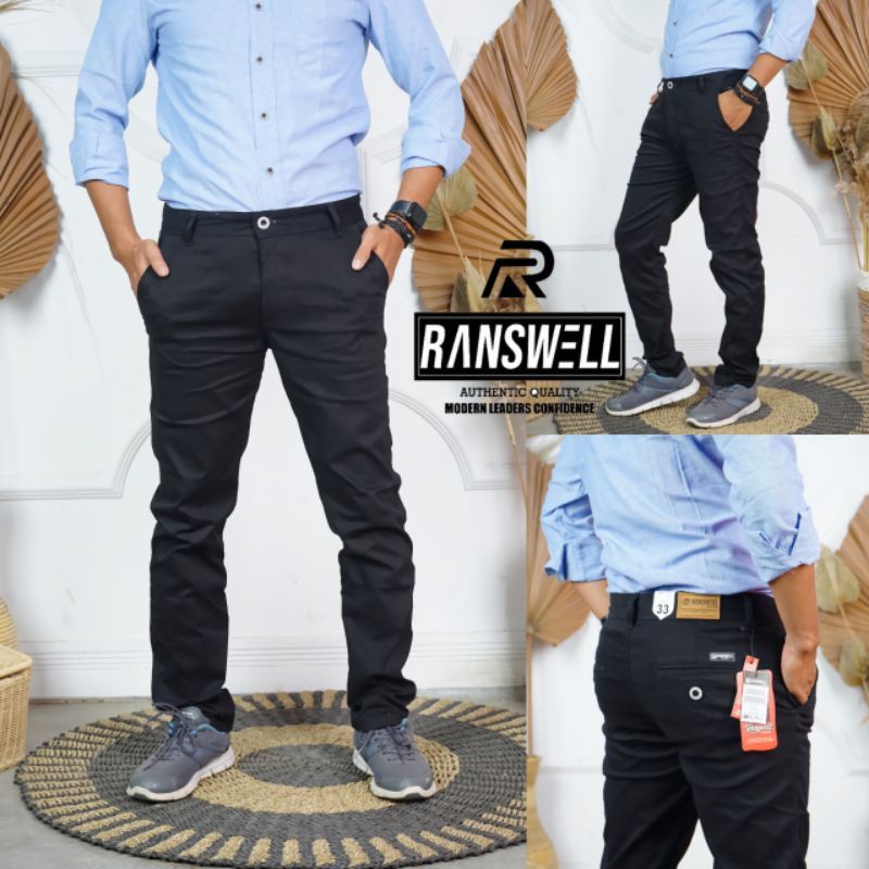 CELANA PANJANG PRIA CHINO RANSWELL LIMITED EDITION