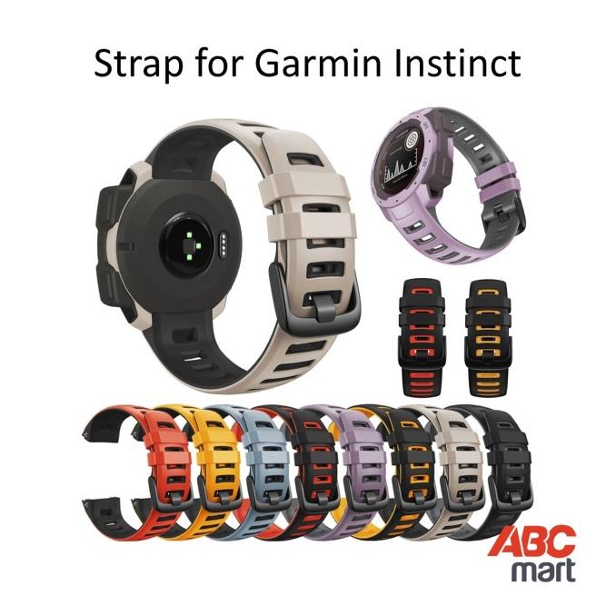 Strap For Garmin Instinct 2 Color - Tali Jam Sport Garmin