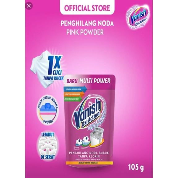 Vanish OXI ACTION Powder 400ml