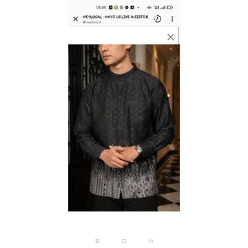 Levaughn Lavish Celestial Long Sleeve black by Heylocal