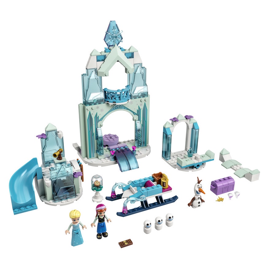 LEGO Disney 43194 Anna and Elsa’s Frozen Wonderland (154 Pieces) Balok Mainan Anak (4 Tahun+)