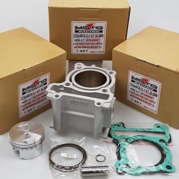 MO1TO Bore Up 58.5mm Xeon Gt. Gt 125. Soul Gt125. Xeon Rc