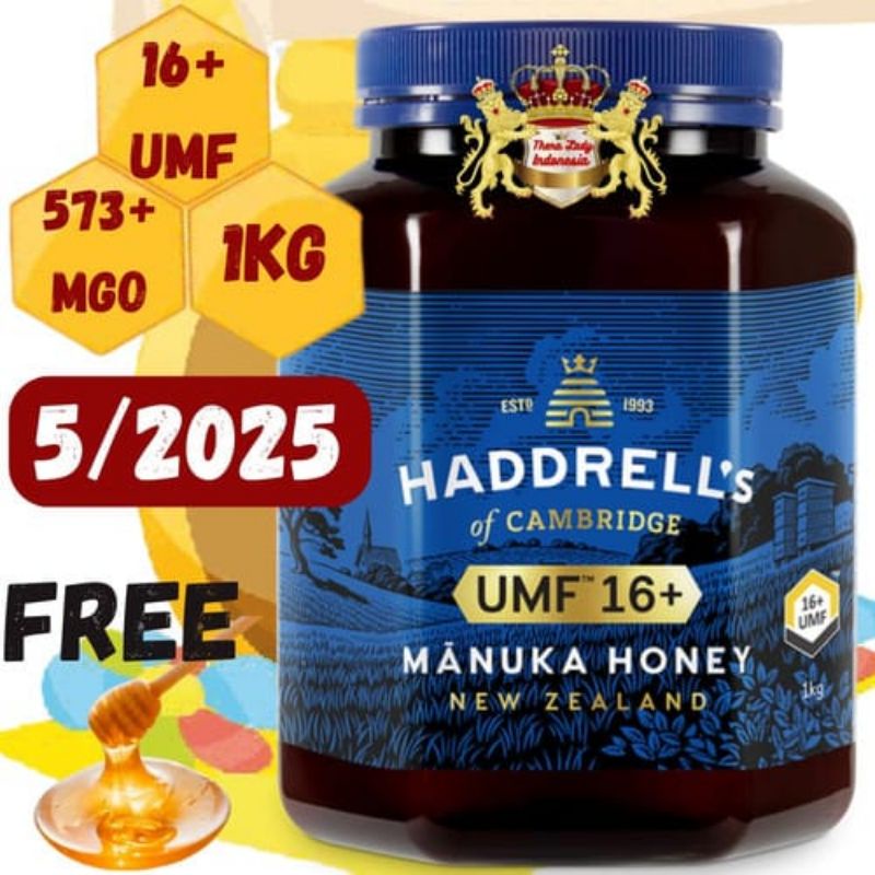 

madu haddrells Manuka honey UMF 16+ 250gr